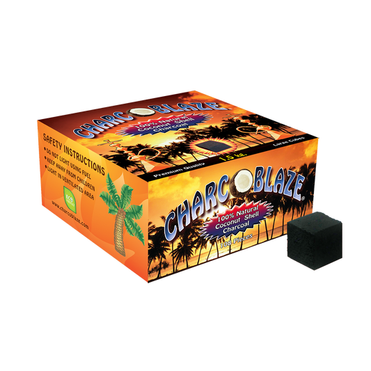 Charcoblaze Hookah Charcoal Cubes - 108pcs (1.5kg) - Lavoo