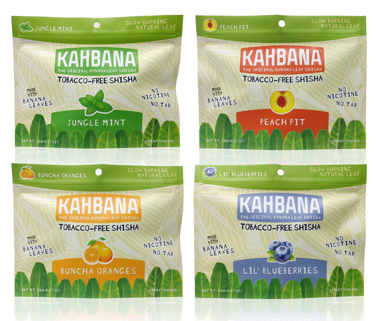 Kahbana Original Banana Leaf Shisha 200g