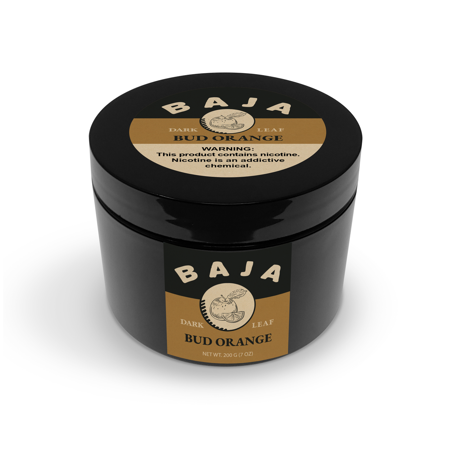 Baja Dark Leaf Aged Hookah Tobacco 200g