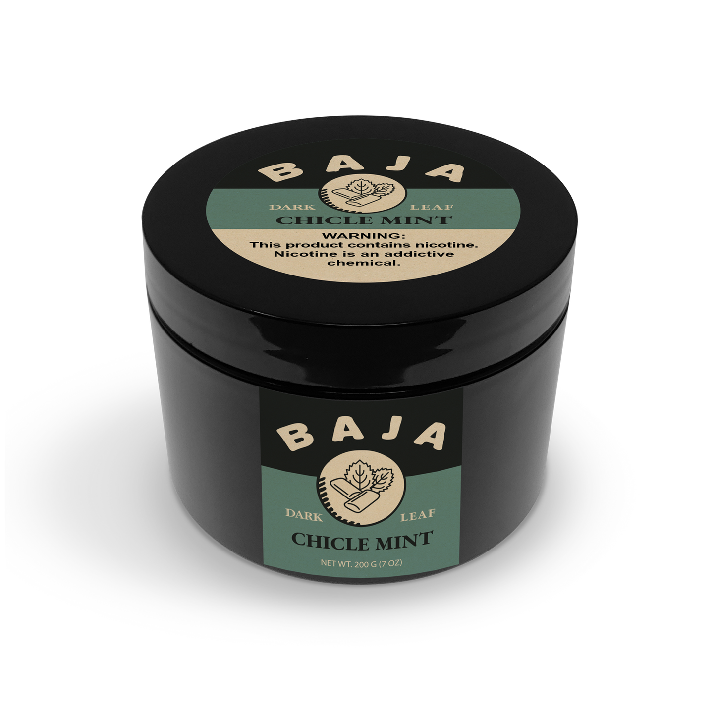 Baja Dark Leaf Aged Hookah Tobacco 200g