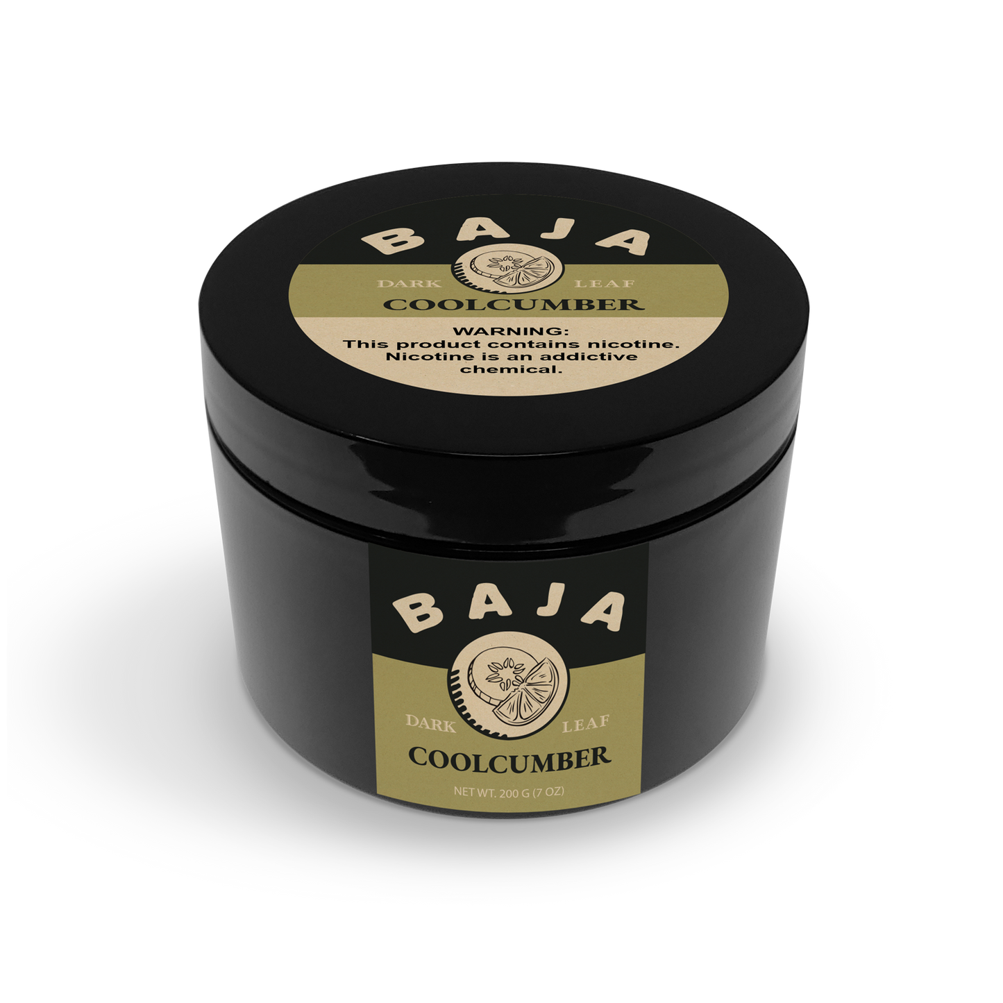 Baja Dark Leaf Aged Hookah Tobacco 200g