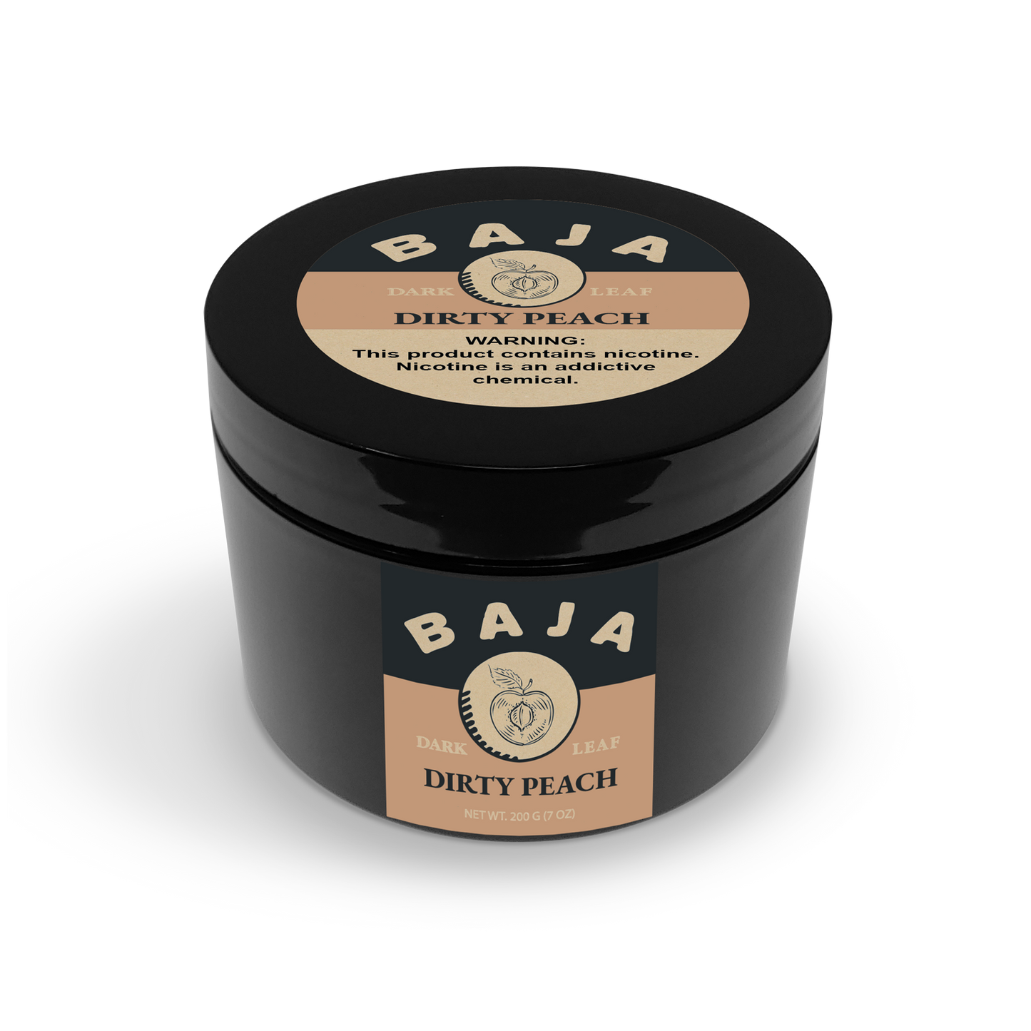 Baja Dark Leaf Aged Hookah Tobacco 200g