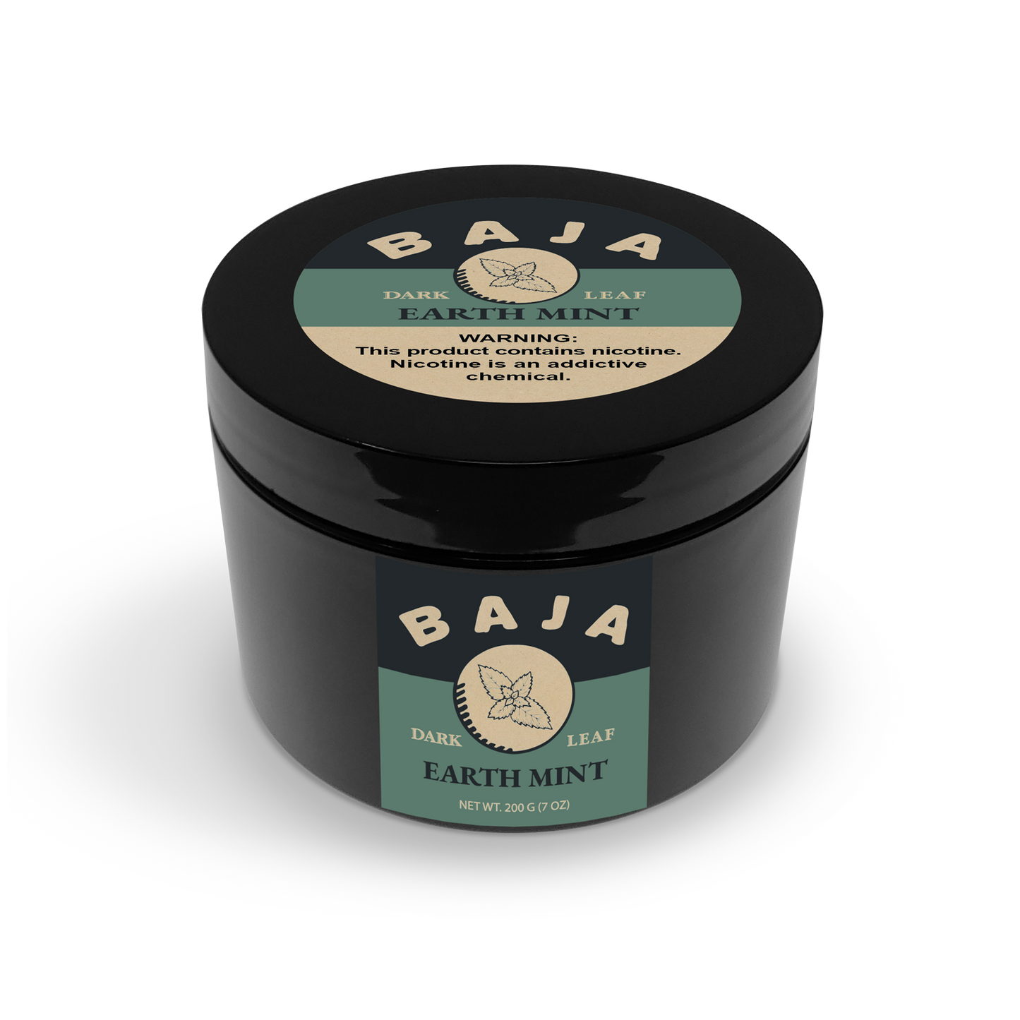 Baja Dark Leaf Aged Hookah Tobacco 200g