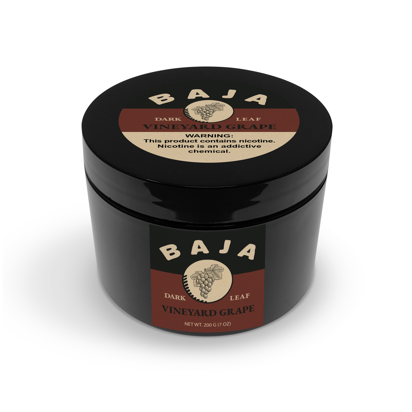 Baja Dark Leaf Aged Hookah Tobacco 200g