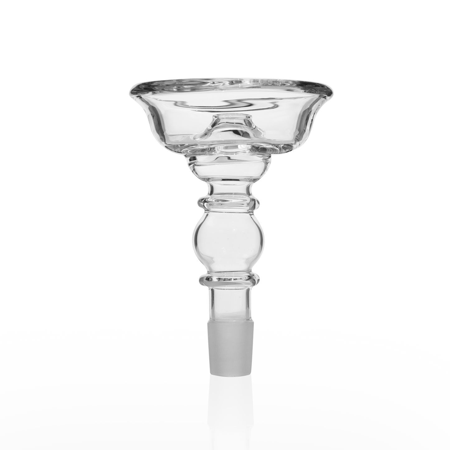 Lavoo Glass Funnel Bowl - 19mm Male - Clear - Shishamore.com
