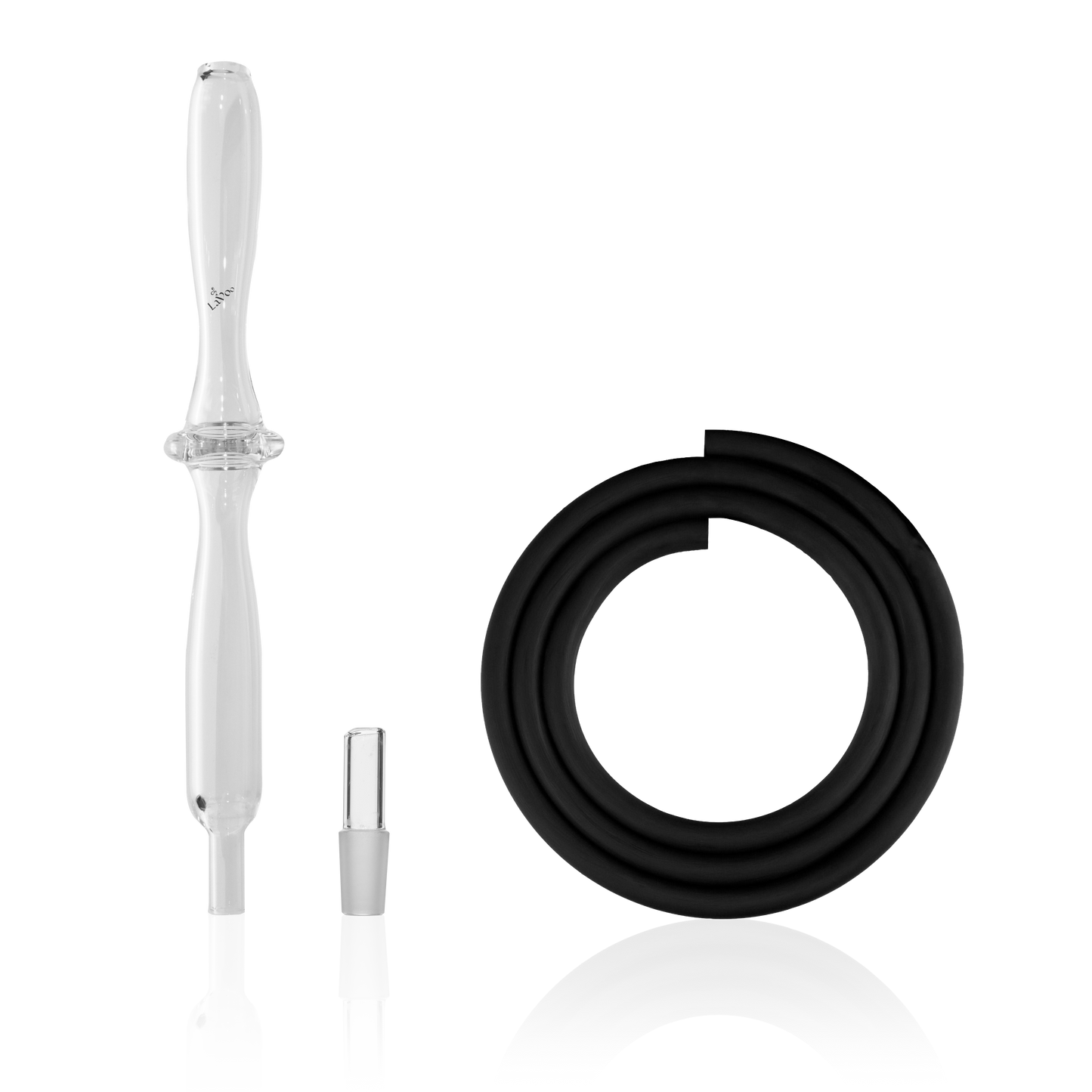 Lavoo Soft-Touch Silicone Hose with Glass Tips - Lavoo